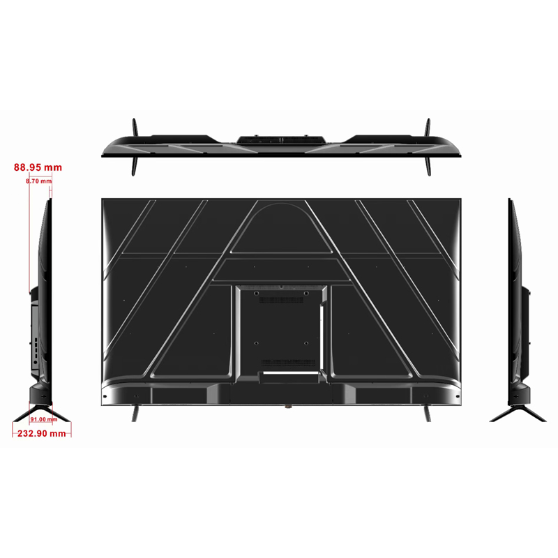 65" 4K UHD Home Theater Smart TV | Frameless Display with Dolby Vision & Dolby Atmos Audio | Voice Control with Alexa, Perfect for Movie Lovers - 图片 5